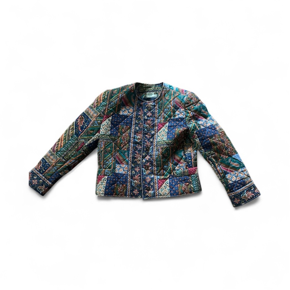 Vintage Vera Bradley Multicolor Quilted‎ Jacket